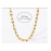 EILIECK 316L Stainless Steel Gold Color Thick Necklace For Women Fashion Choker Neck Chain Waterproof Jewelry Gift Collar Bijoux