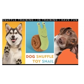 Pet Sniff Toy Squeaky Dog Decryption Interactive Toy For Foraging Instinct Training, Soft Puppy Toy Teething Educational Dog Toy