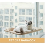 Pet Cat Hammock Aerial Hanging Cat Bed Cats Bed House Kitten Climbing Frame Sunny Window Seat Nest Bearing 20kg Pet Accessories